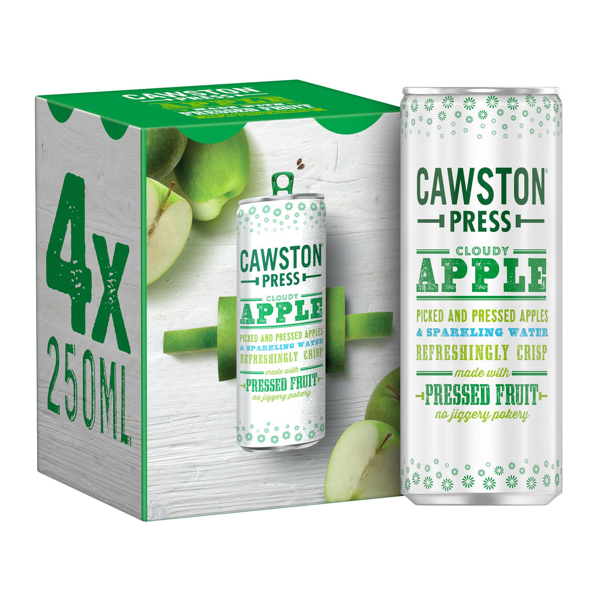 Multipack x 4 Sparkling Cloudy Apple (6 pack)
