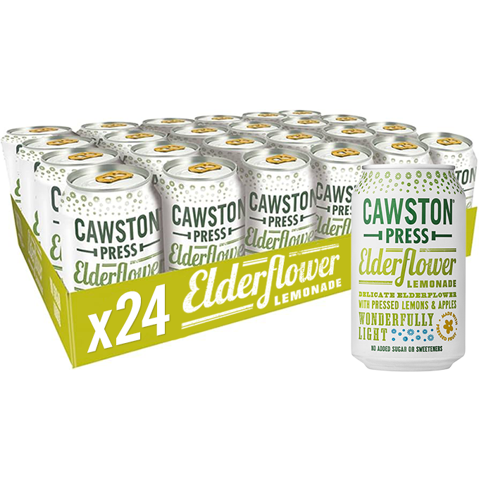 Elderflower Lemonade (24/48 pack)