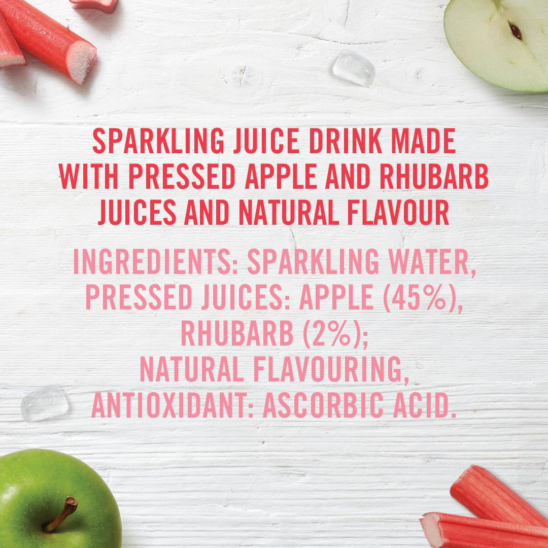 Sparkling Rhubarb (24/48 pack)