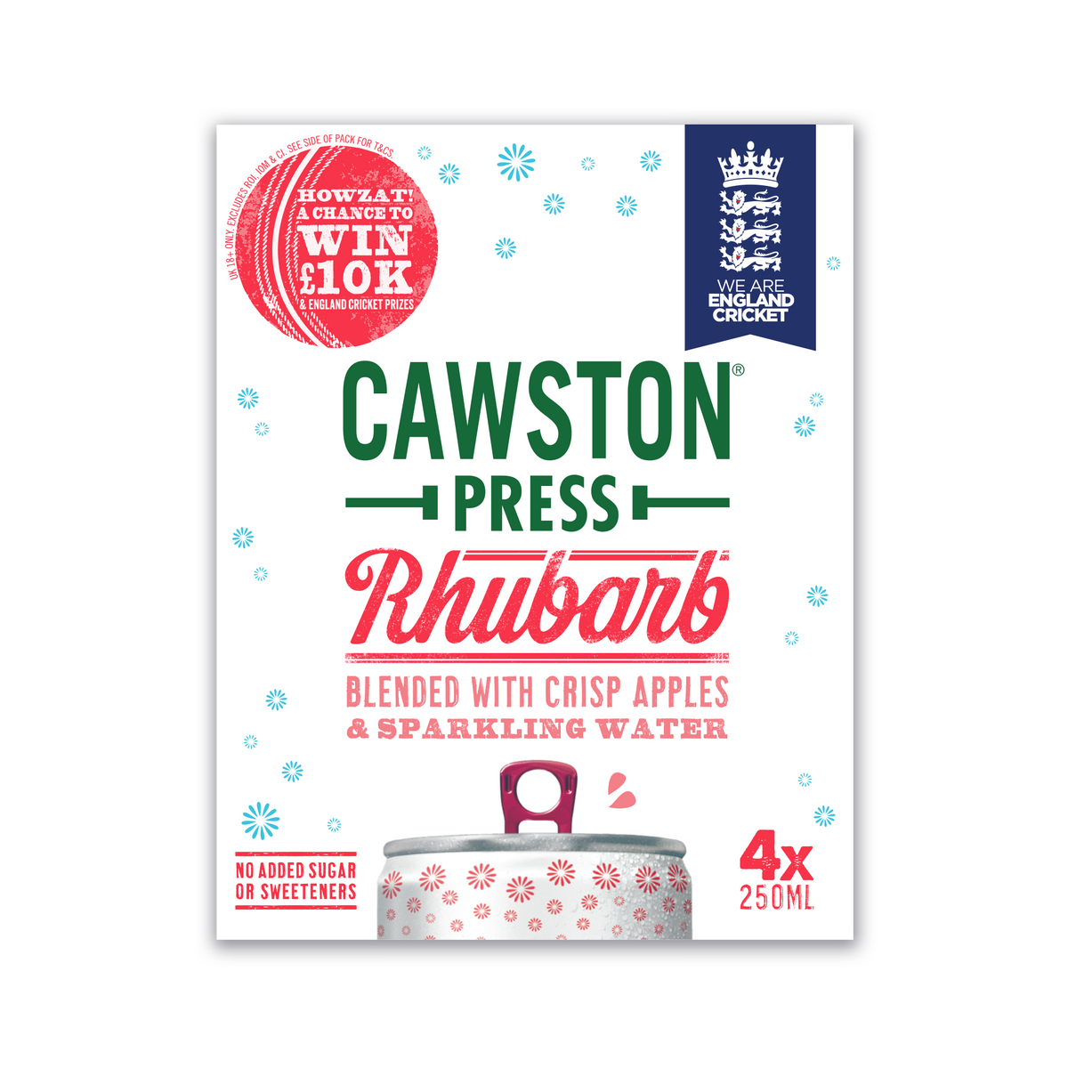 Multipack x 4 Sparkling Rhubarb 250ml (6 pack)