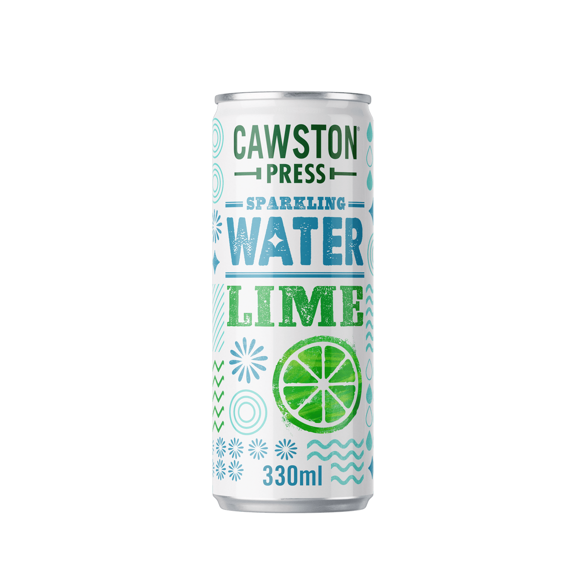 Sparkling Water Lime 330ml (24 Pack)