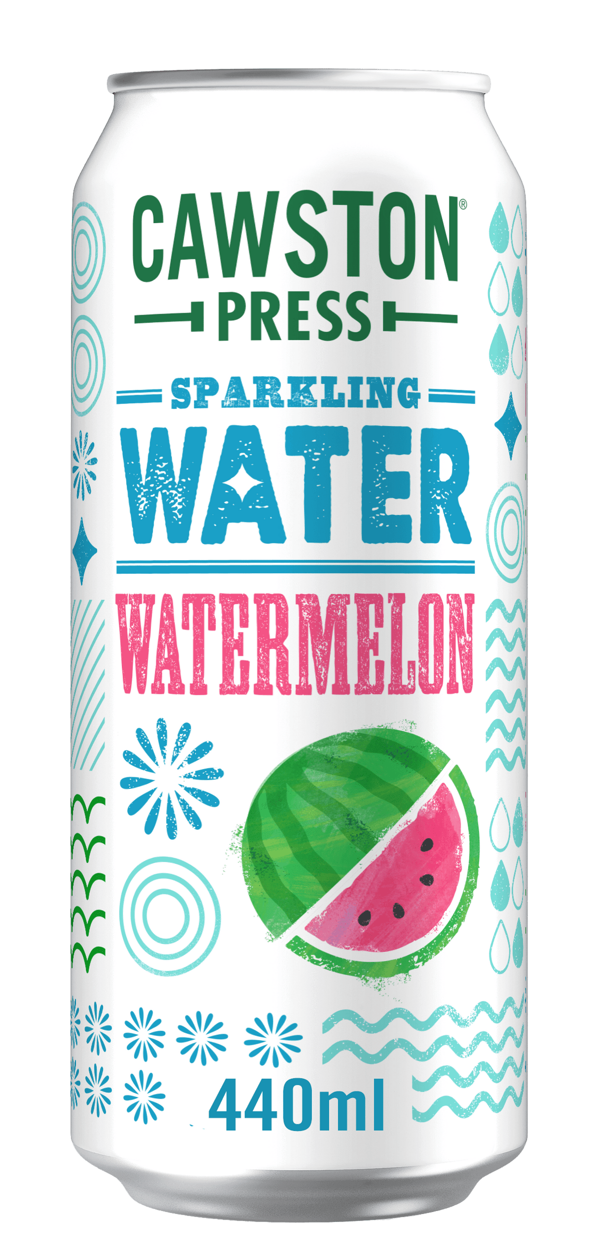 Sparkling Water Watermelon 440ml (12 Pack)