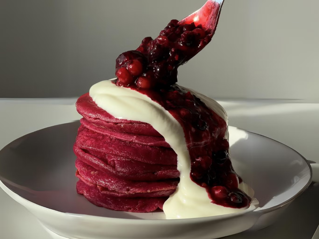 BRILLIANT BEETROOT PANCAKES