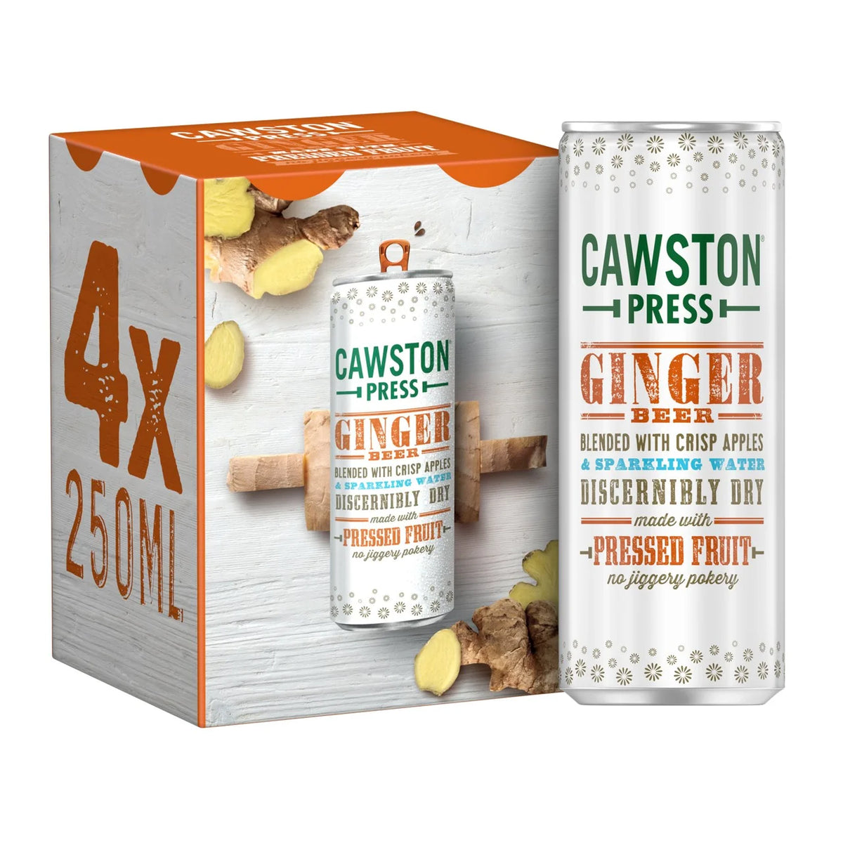 Multipack x 4 Sparkling Ginger Beer (6 pack)