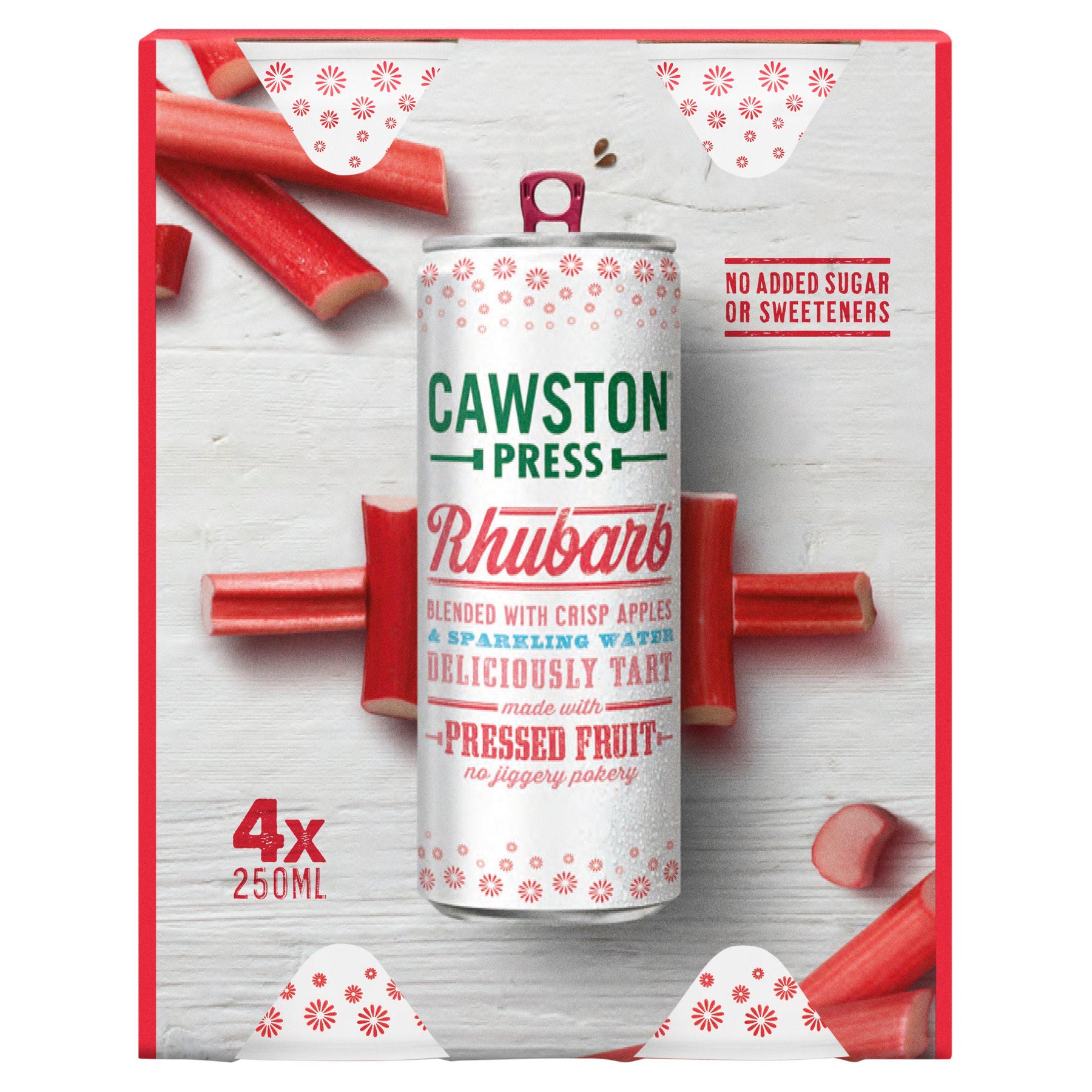 Multipack x 4 Sparkling Rhubarb 250ml (6 pack)