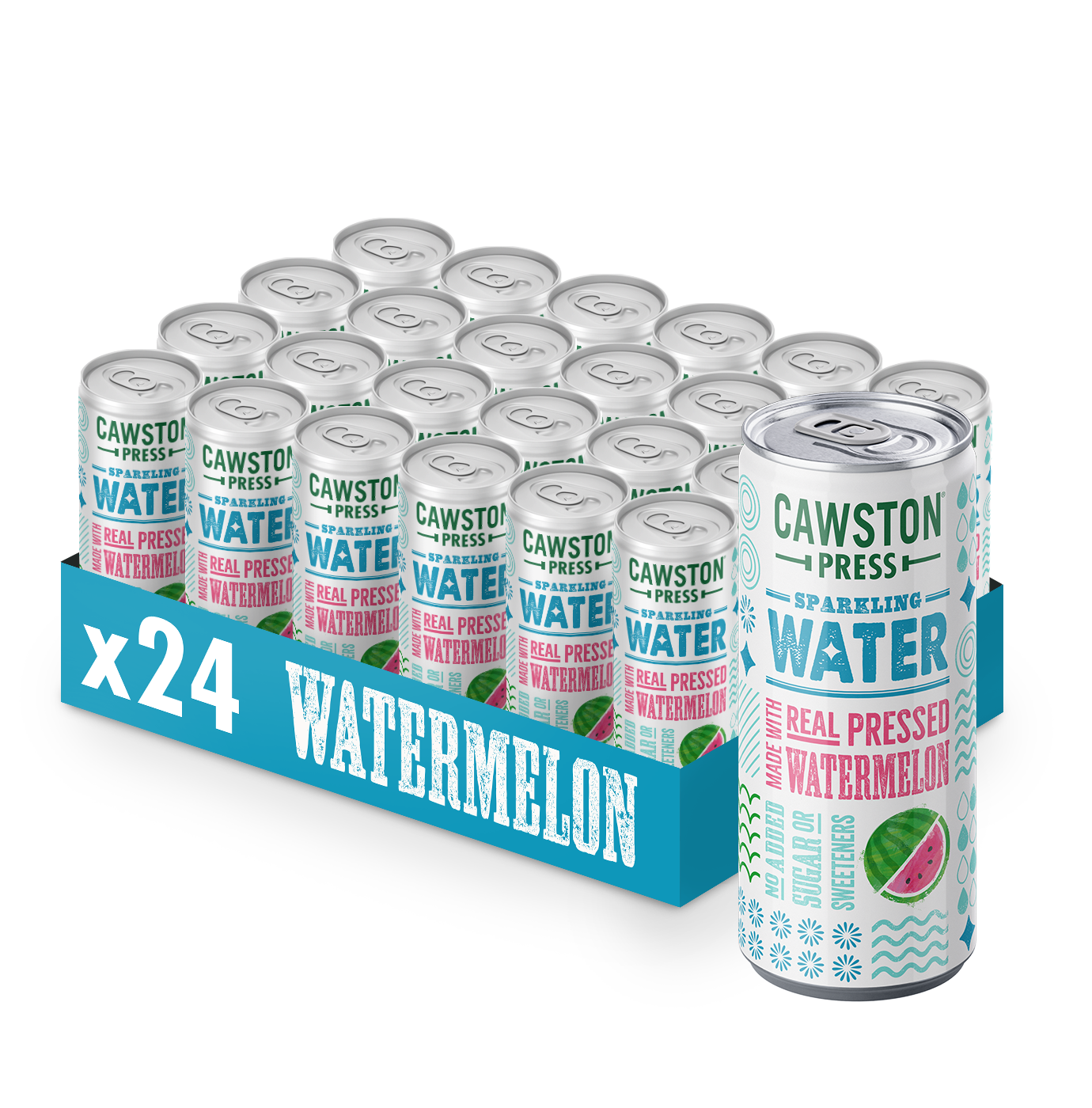 Sparkling Water Watermelon 330ml (24 Pack)