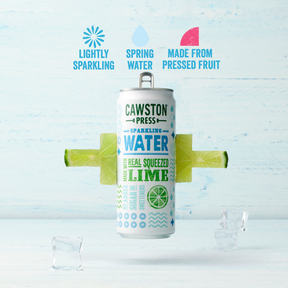 Sparkling Water Lime 330ml (24 Pack)