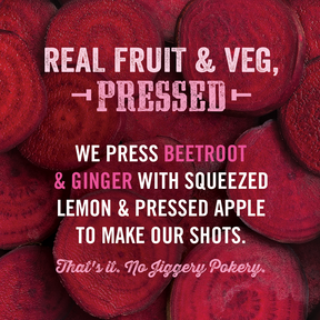 Beetroot & Ginger Shots 500ml (6 Pack)
