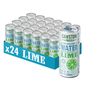 Sparkling Water Lime 330ml (24 Pack)