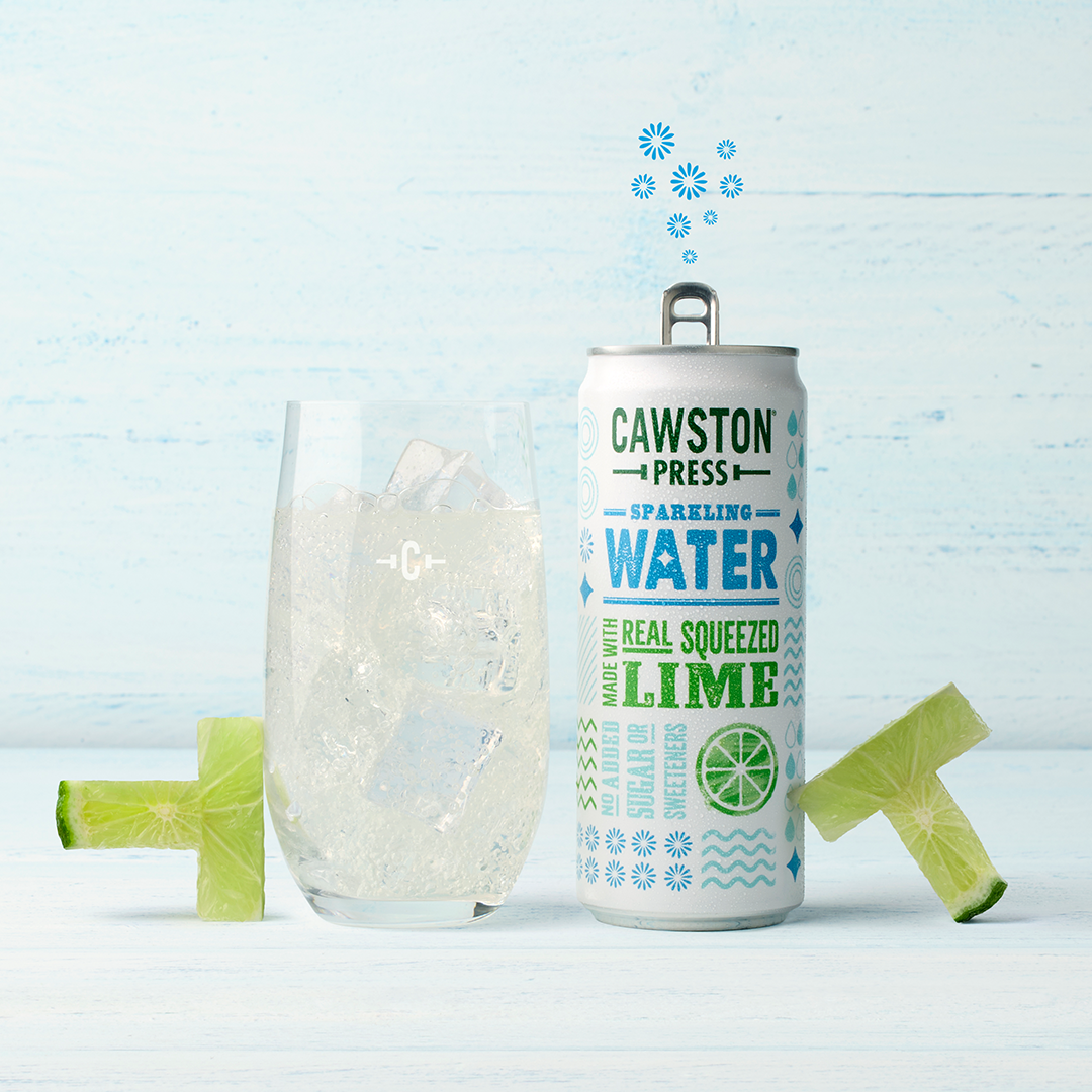 Sparkling Water Lime 330ml (24 Pack)