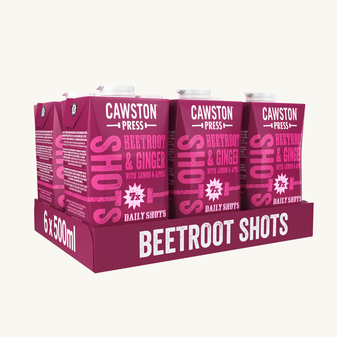 Beetroot & Ginger Shots 500ml (6 Pack)